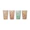 Hello Honey® Round Varied Multicolor Drinking Glass Set